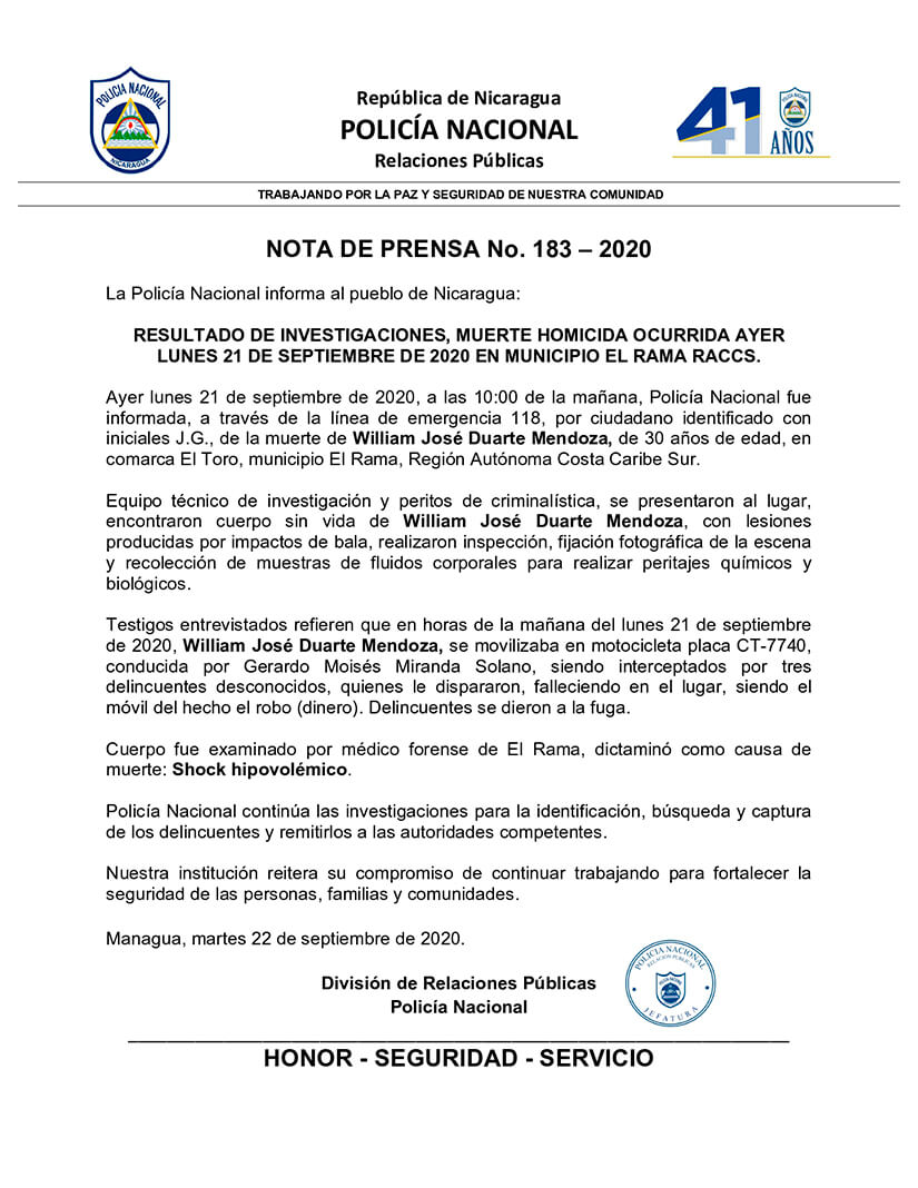 policia-nacional-muerte-homicida-el-rama